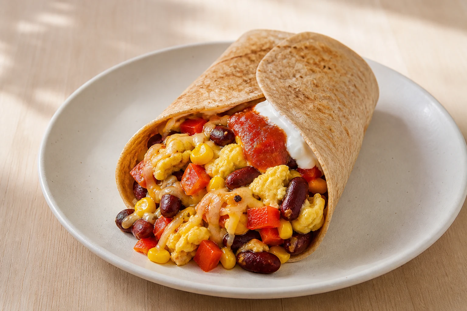 Frühstücks-Burrito