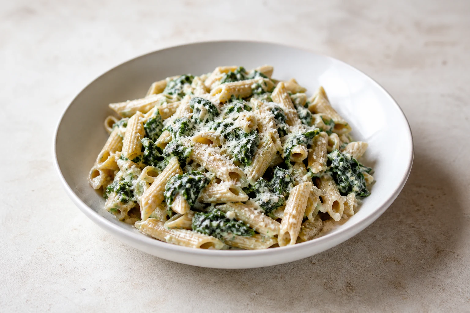 Spinat-Ricotta-Pasta